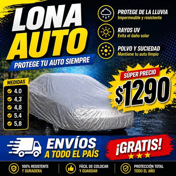 Lona cubre Auto 